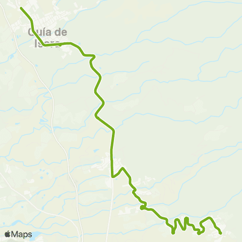 TITSA Calle del Campo Guia Isora Tejina Vera de Erques map