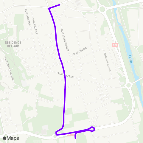TLP Mobilités Spécial Marché map