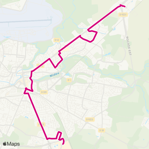 TMA Mamoura - Centre commercial map
