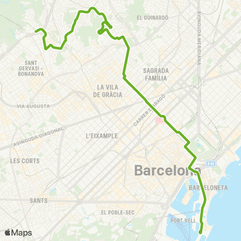 TMB Barceloneta / Pl. Alfonso Comín map