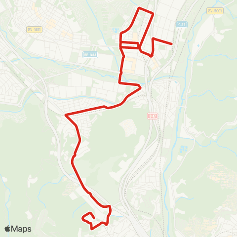 TMB Circular Montcada i Reixac 2 map