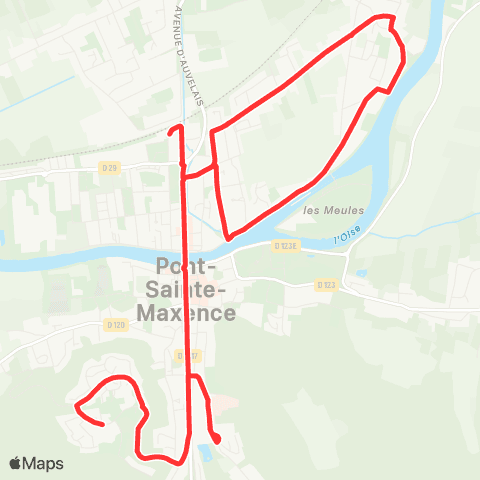 TOHM Collège - Gare map