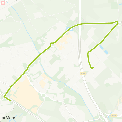 Transp'Or PIOM ↔︎ Soriech map