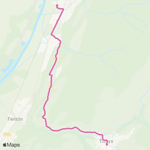 M Réso Theys Écoles / Goncelin Gare map