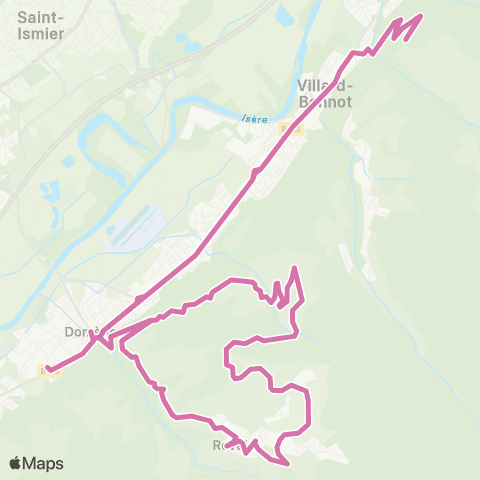 M Réso Revel Village / Domène les Arnauds map