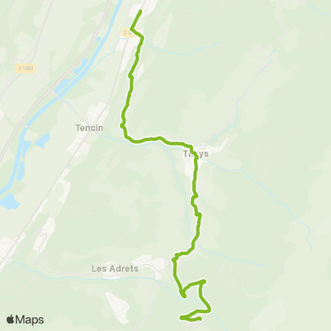 M Réso Parking Collège Icare / les 7 Laux Prapoutel Parking Navettes map