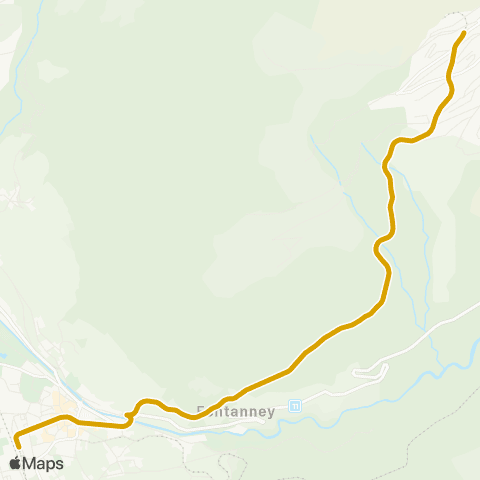 Transports Publics du Chablais Aigle - Leysin-Grand-Hôtel map