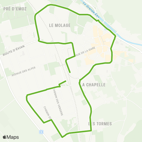 Transports Publics du Chablais Aigle, Gare - Aigle, Gare map