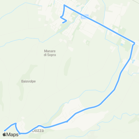 Tper BO Dozza Imolese - Toscanella di Dozza map