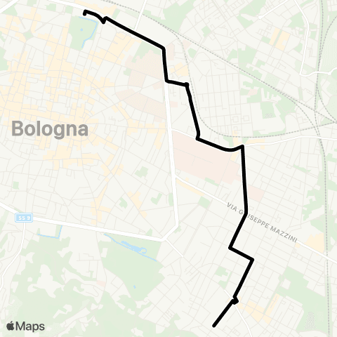 Tper BO Istituto Arcangeli - Palagi - Zanolini - Autostazione map