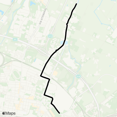 Tper BO Aldo Moro - Fiera - Dozza - Case Nuove map