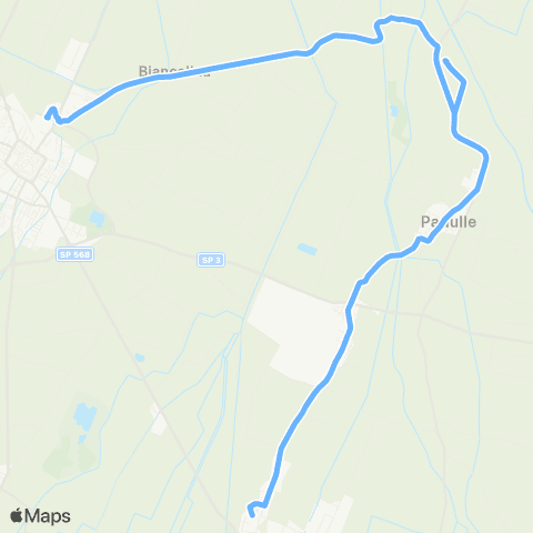 Tper BO Osteria Nuova Stazione F.S. - Sala Bolognese - Padulle - San Giovanni in Persiceto Scuole map