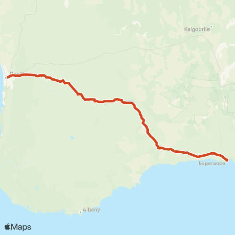 Transwa  map