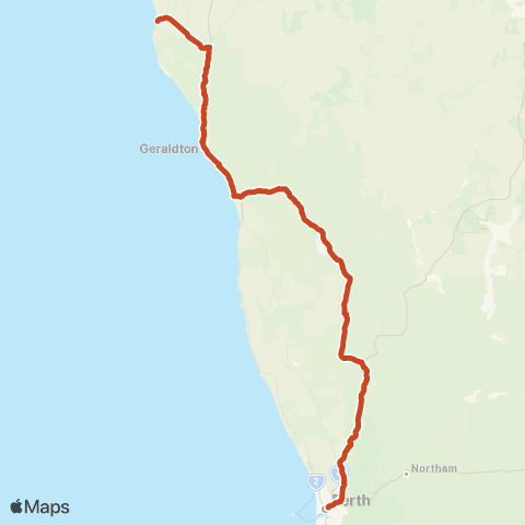 Transwa  map