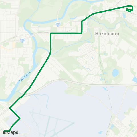 Transperth  map