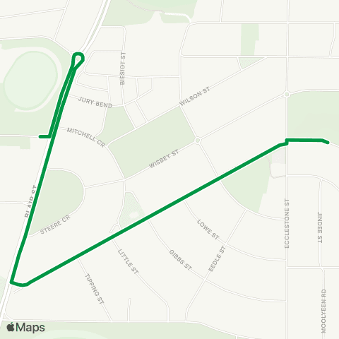 TransBunbury  map