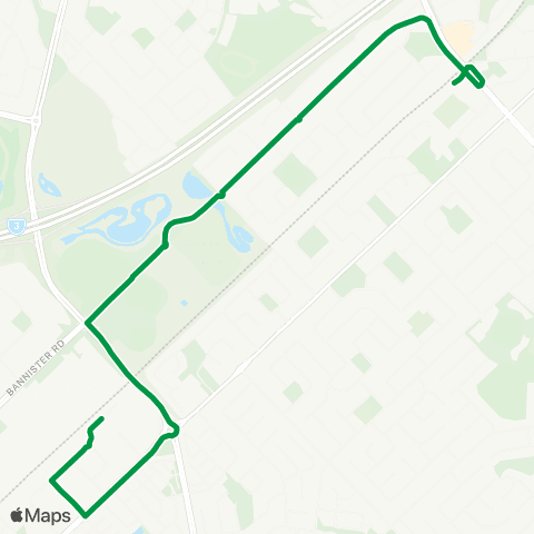 Transperth Thornlie - Huntingdale map