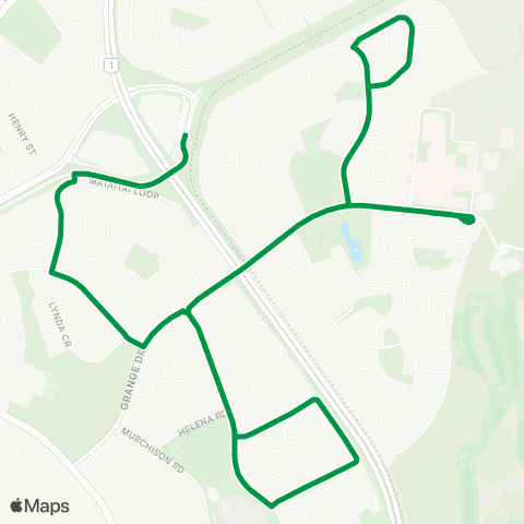 Transperth Rockingham - Rockingham General Hosp map