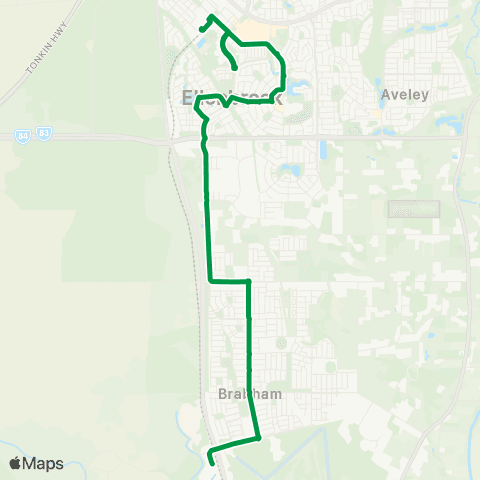 Transperth Morley - Noranda map