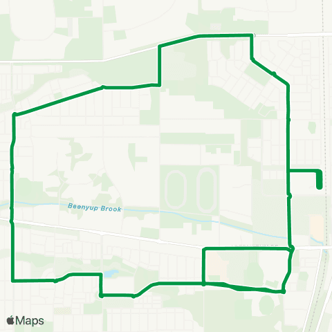 Transperth Armadale - Byford map
