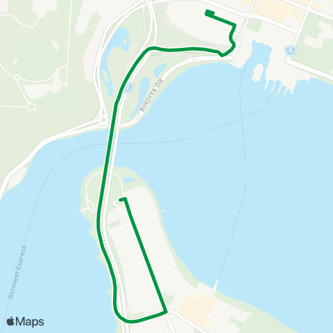 Transperth Elizabeth Qy - South Perth (Old Mill) map