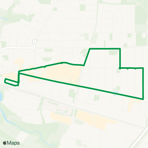 Transperth Midland - Midvale map