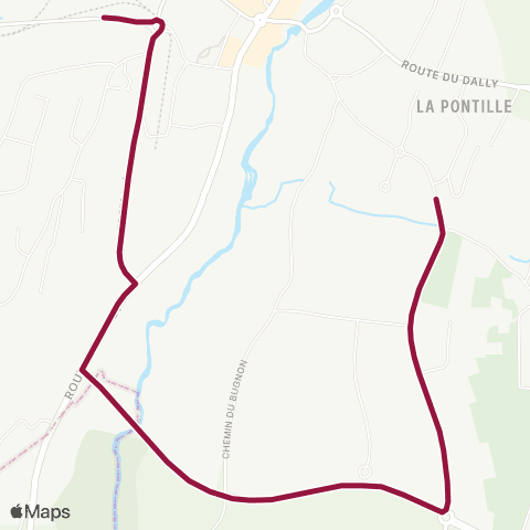 TPF - Transports publics fribourgeois Palézieux, gare - Châtel-St-Denis, gare map