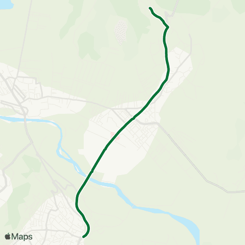 Transport Public Local Str. Eugen Dobrilă (Burdujeni Sat) - Centru map