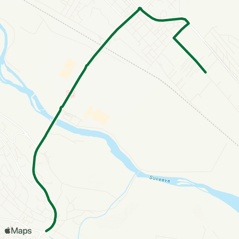 Transport Public Local Cartier LANIȘTE - Centru map