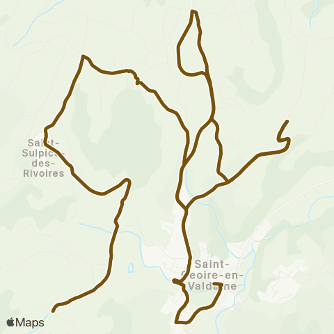 Transports du Pays Voironnais St Geoire Consuoz Abris - Lambertière map