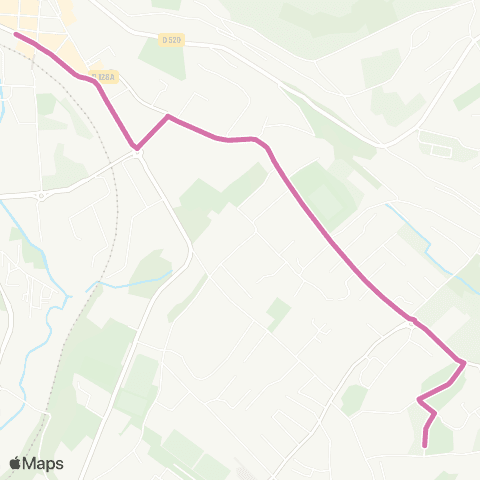 Transports du Pays Voironnais Ehpad Coublevie - Tardy map