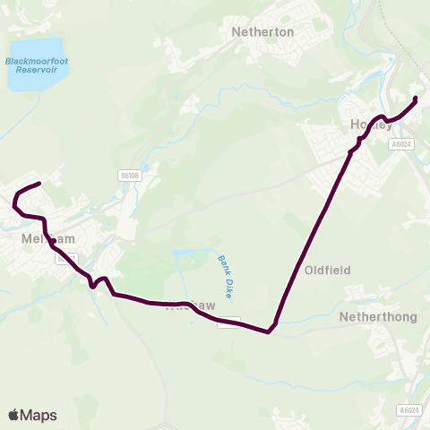 Team Pennine Helme Ln Broadlands Rd - HS Grounds map