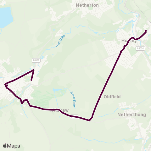 Team Pennine Hall Park - High School Grounds map