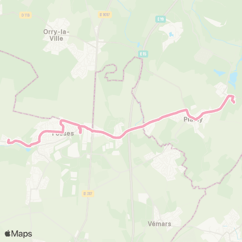 Île-de-France Mobilités Institut St-Dominique <> Mairie Annexe map