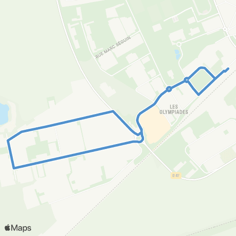 Île-de-France Mobilités Goussainville Gare <> Goussainville Gare map