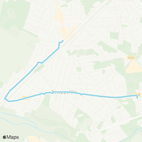 Île-de-France Mobilités St Blin (Lycée René Cassin) <> Gare de Villiers-le-Bel Gonesse Arnouville map