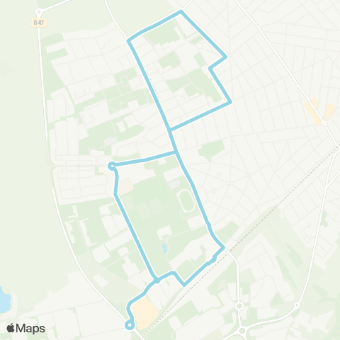 Île-de-France Mobilités Goussainville Gare <> Gare de Goussainville map