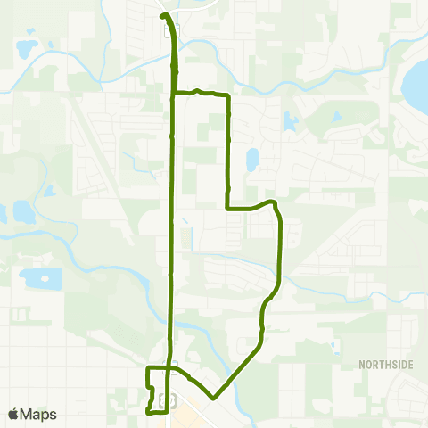 Transfort North Fc & Lc Dept of Human Services map