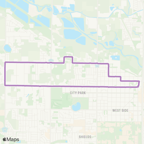 Transfort NW Ft Collins, Overland Tr, and Laporte map