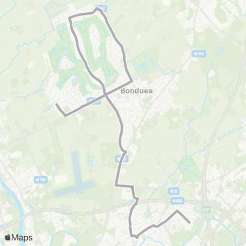 Ilévia Scolaires Ligne Scolaire 903 map