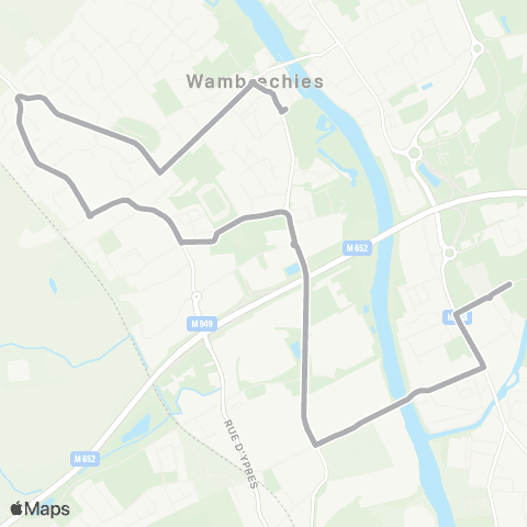 Ilévia Scolaires Ligne Scolaire 908 map