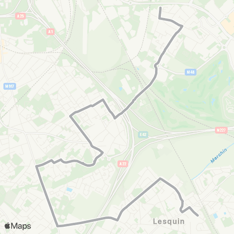 Ilévia Scolaires Ligne 919 map