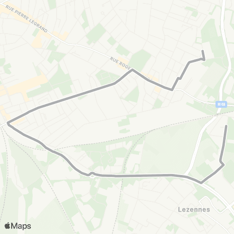 Ilévia Scolaires Ligne Scolaire 926 map