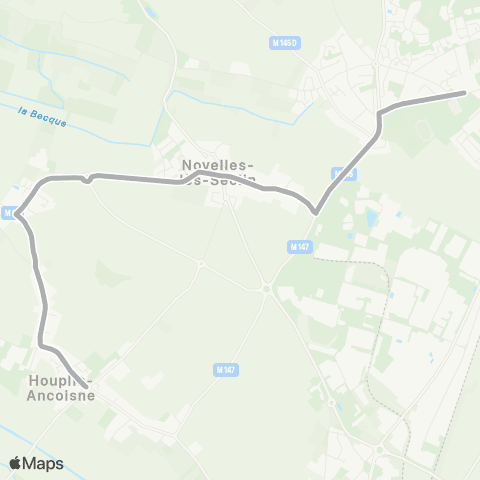 Ilévia Scolaires Ligne Scolaire 927 map