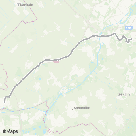 Ilévia Scolaires Ligne Scolaire 931 map