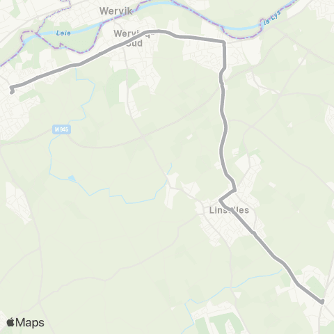 Ilévia Scolaires Ligne Scolaire 940 map