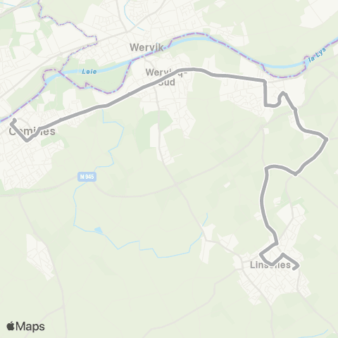 Ilévia Scolaires Ligne Scolaire 942 map