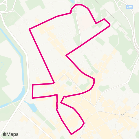 Ilévia Navette Vieux-Lille map