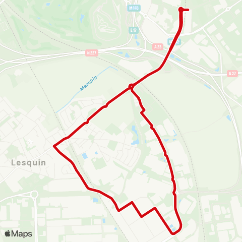 Ilévia Zone d'Activités Ligne Z8 map