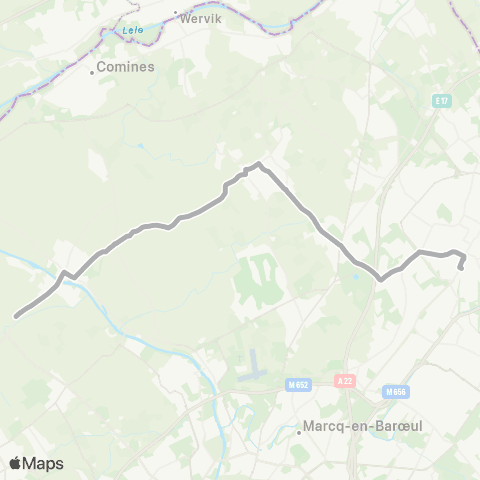 Ilévia Scolaires Ligne Scolaire 978 map